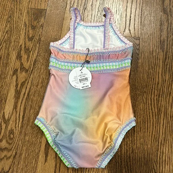 NWT PQ girls bathing suit size 4